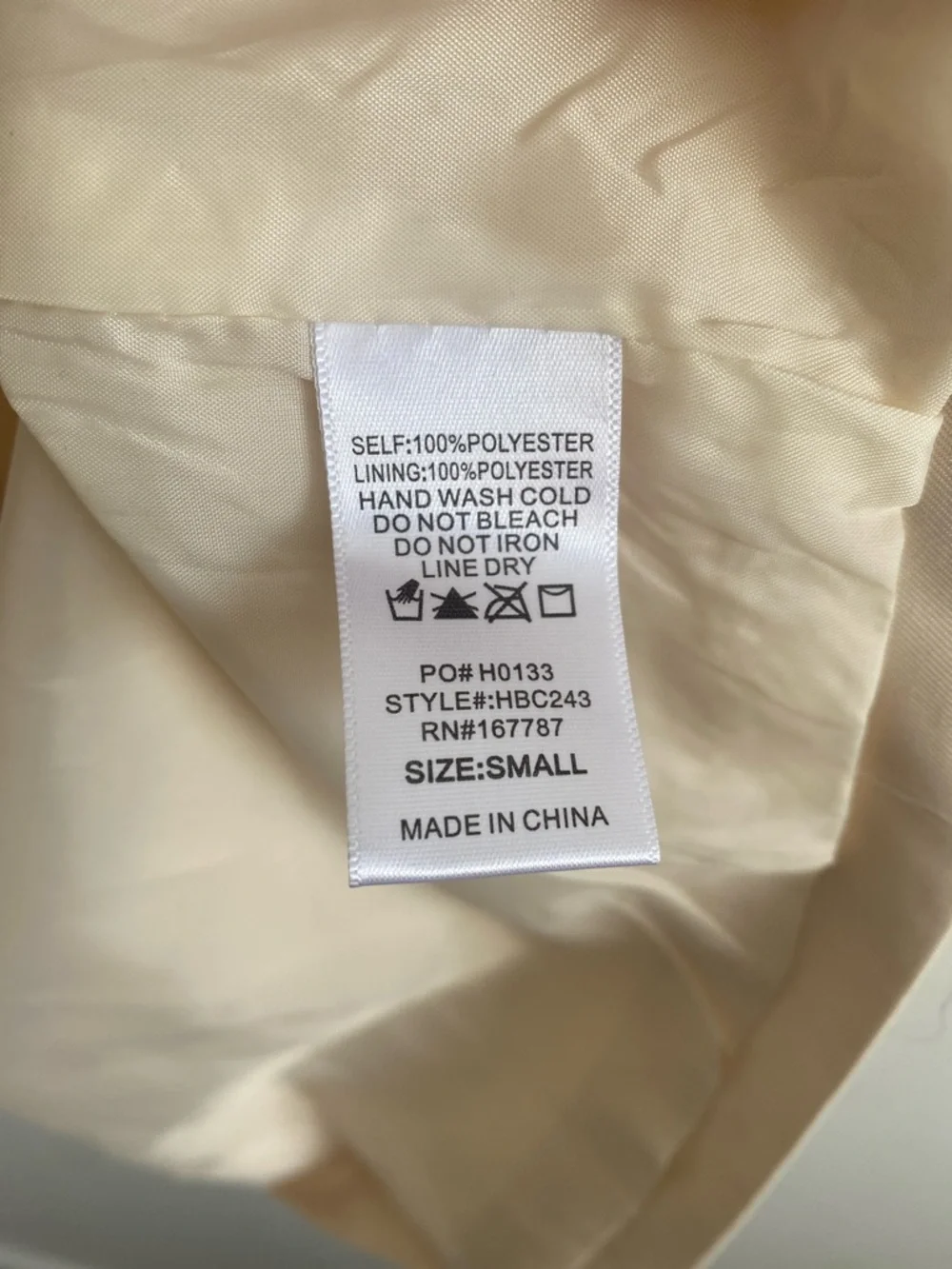 NWOT Minimal Belted Trench Coat | Size Small - Picture 9 of 10